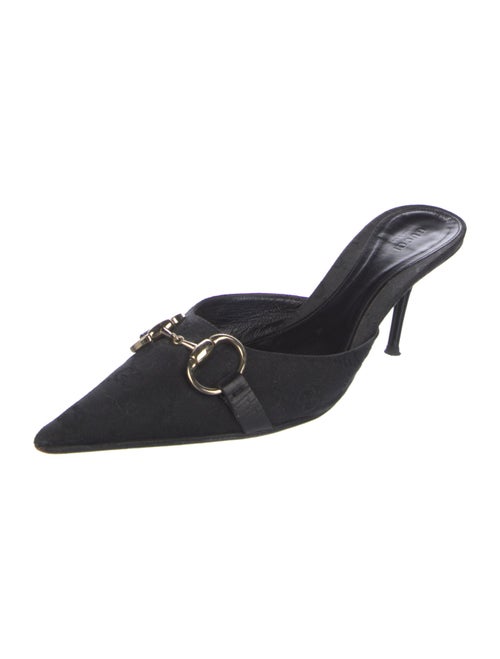 Gucci GG Canvas Canvas Mules