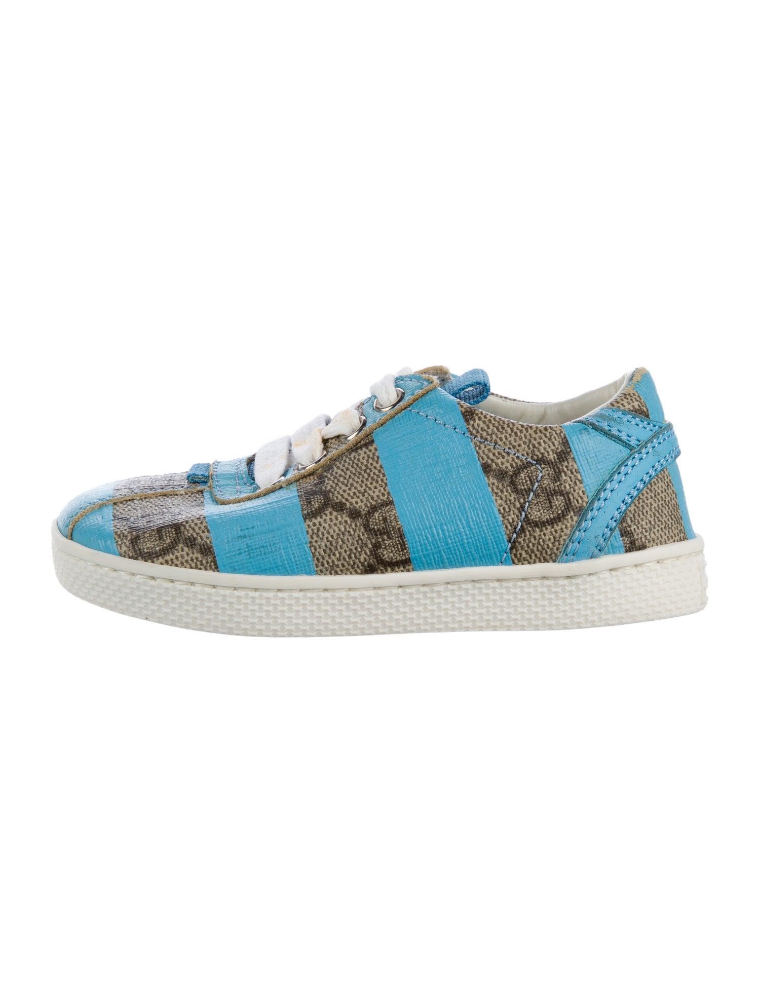 Gucci Kids' Boys' Patterned Lace-Up Sneakers