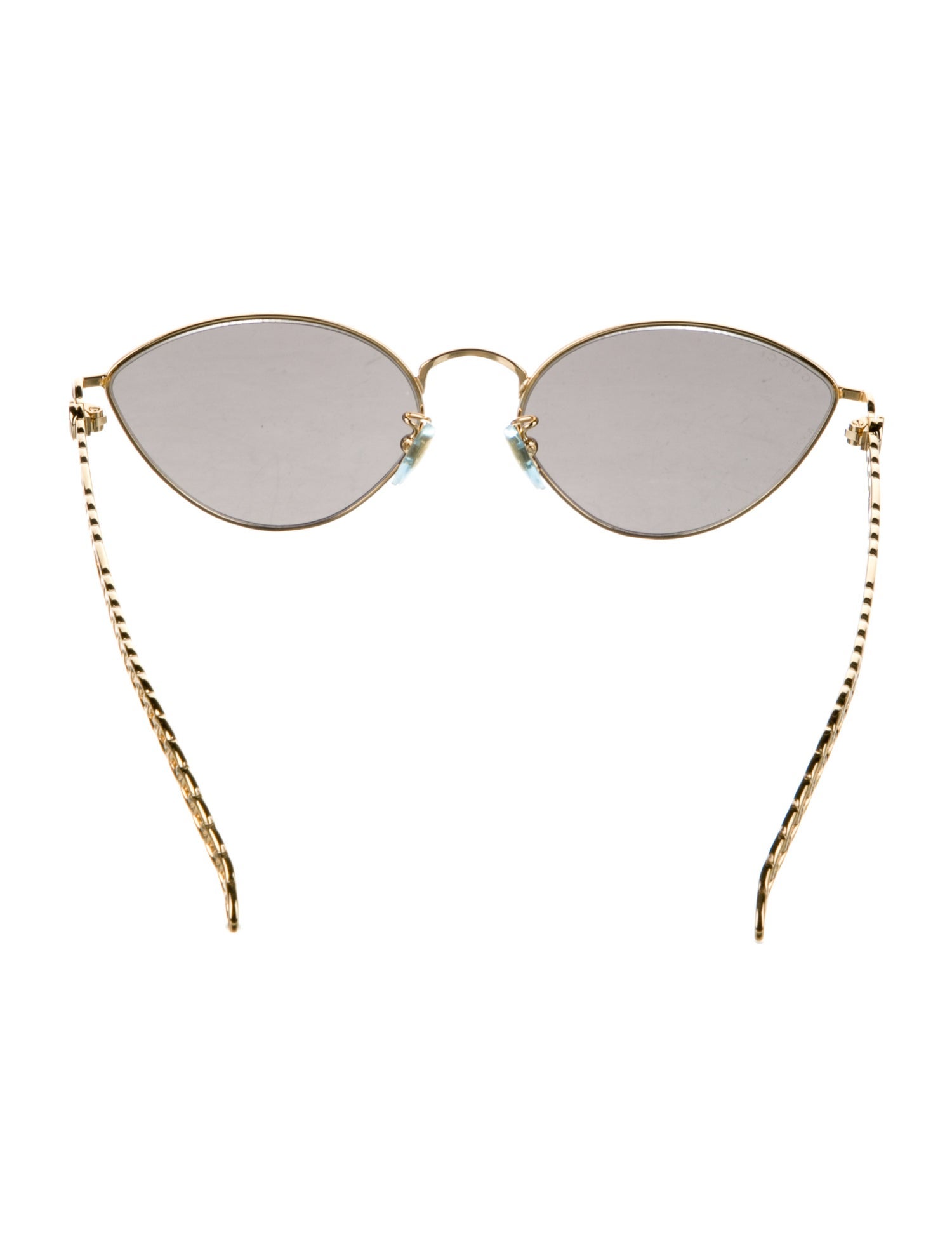 Gucci Cat-Eye Mirrored Sunglasses