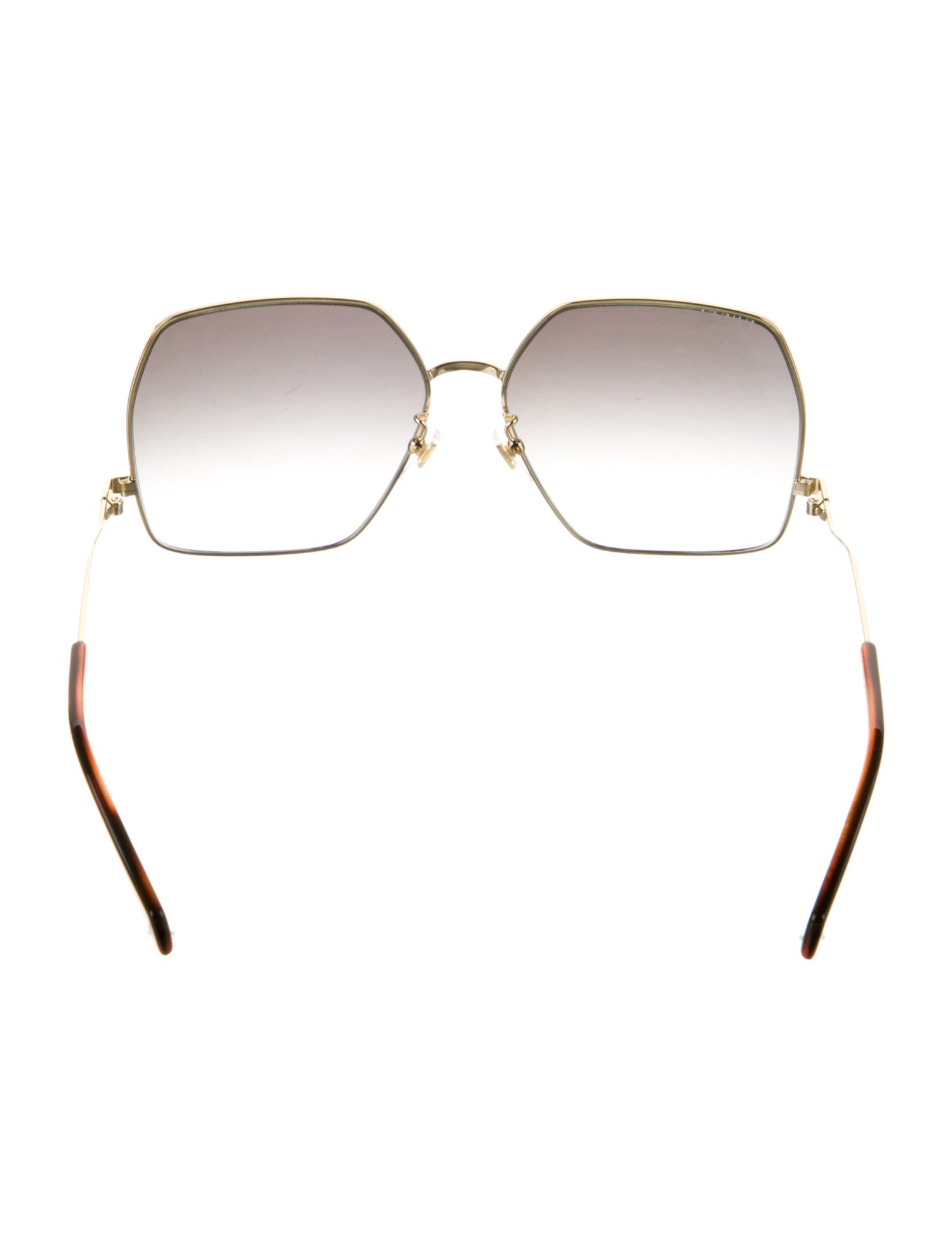 Gucci Oversize Gradient Sunglasses