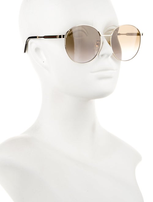 Gucci Round Gradient Sunglasses