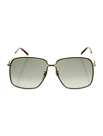 Gucci Square Gradient Sunglasses