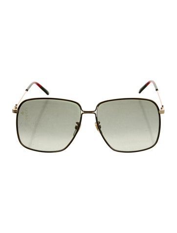 Gucci Sunglasses Square Gradient
