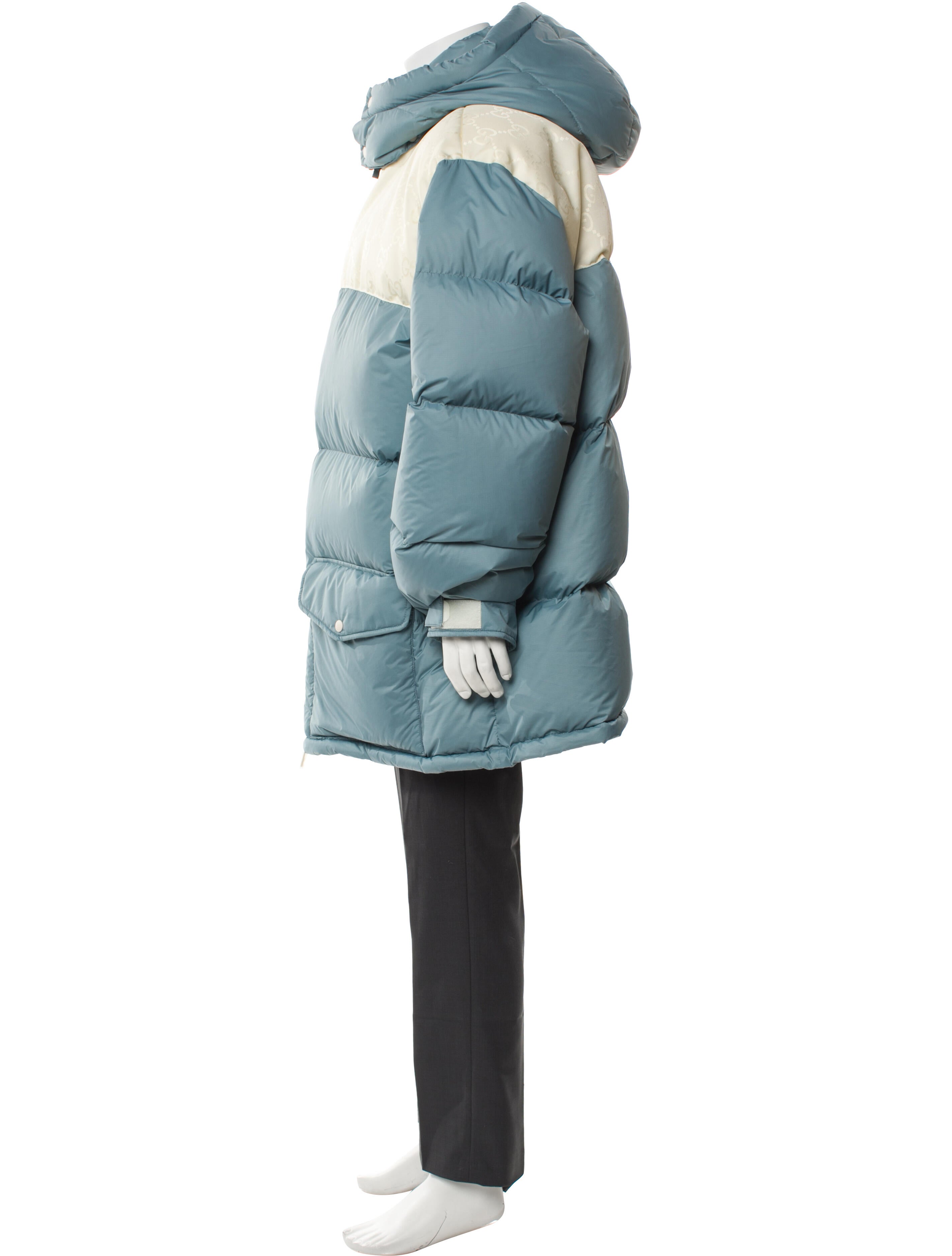 Gucci GG Logo Puffer Coat w/ Tags