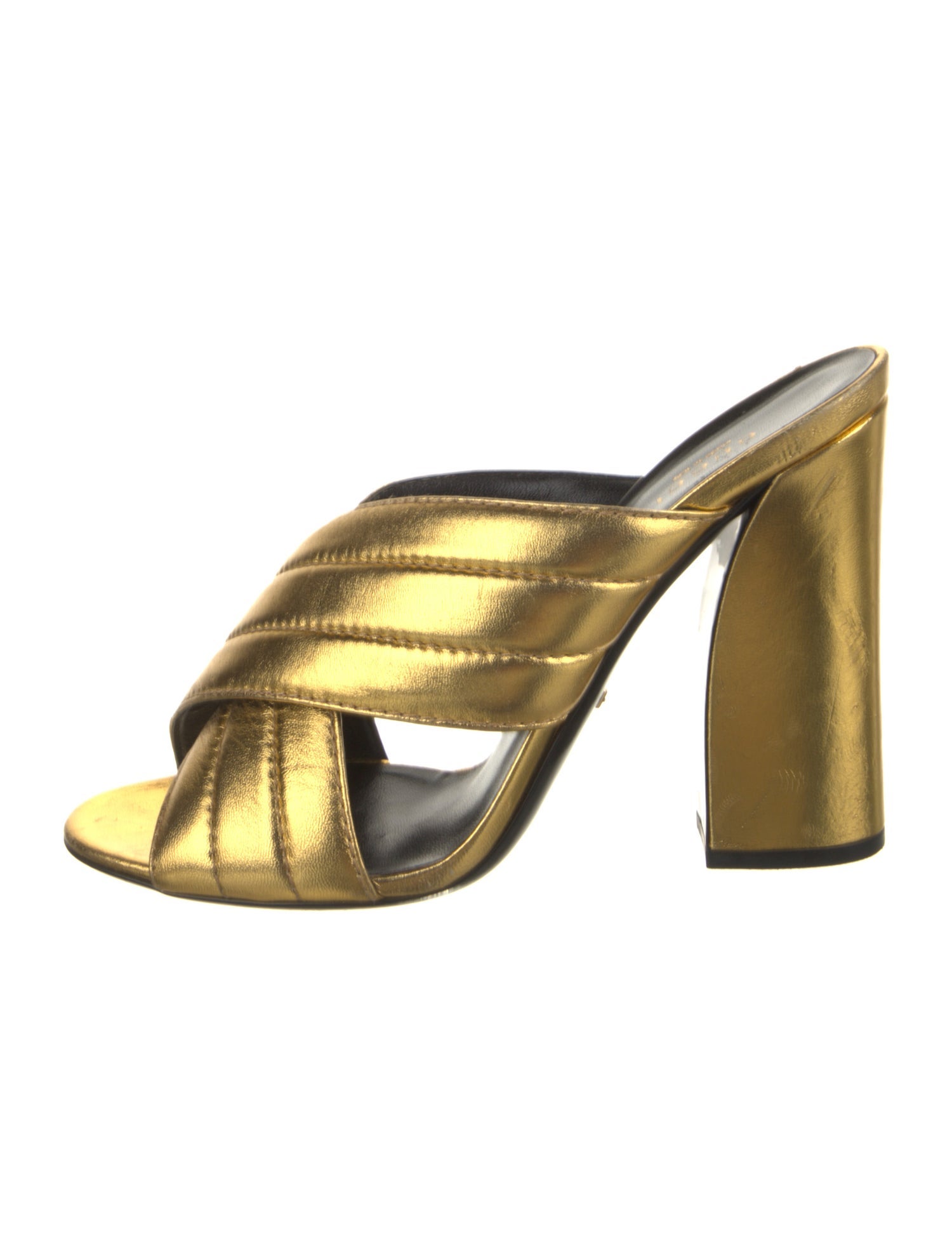 Gucci Leather Slides