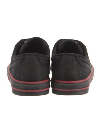 Gucci Web Accent Canvas Sneakers