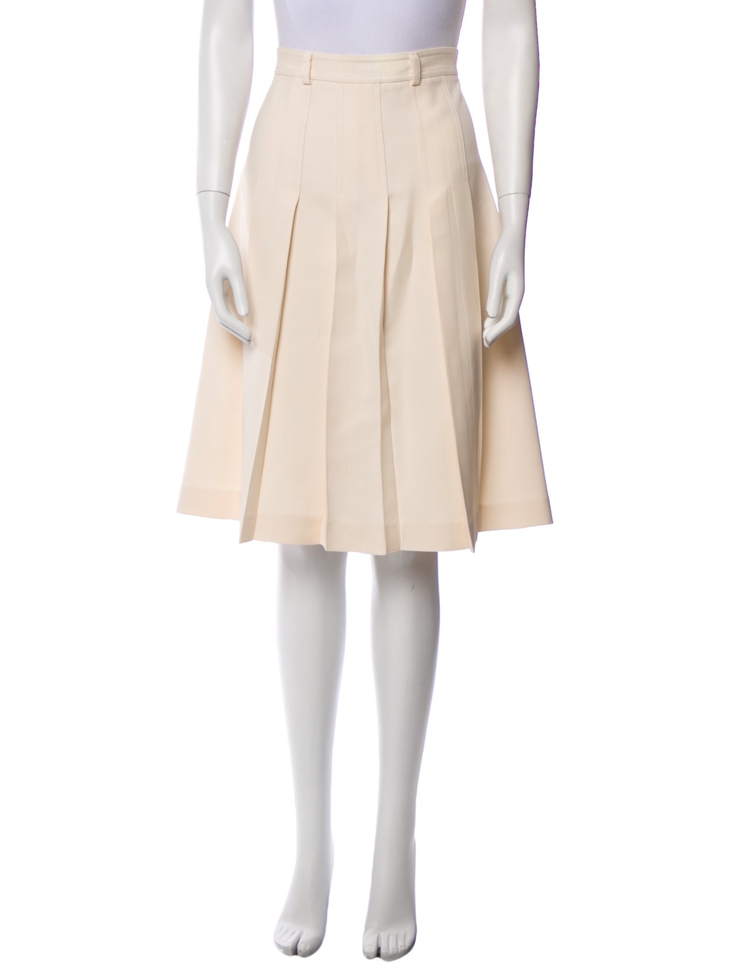 Gucci Silk Knee-Length Skirt