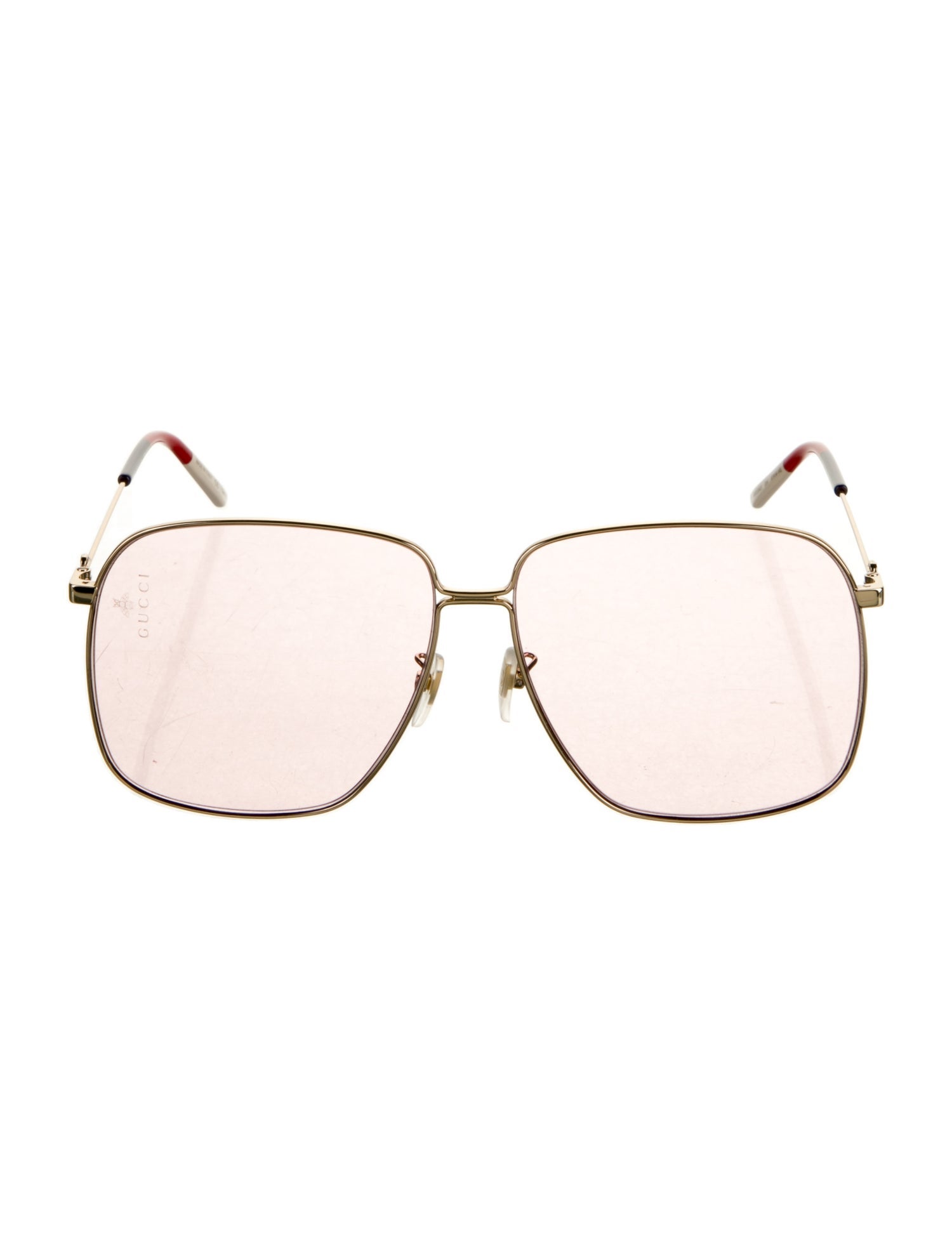 Gucci Oversize Mirrored Sunglasses