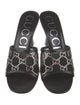 Gucci GG Crystal Mesh Slides