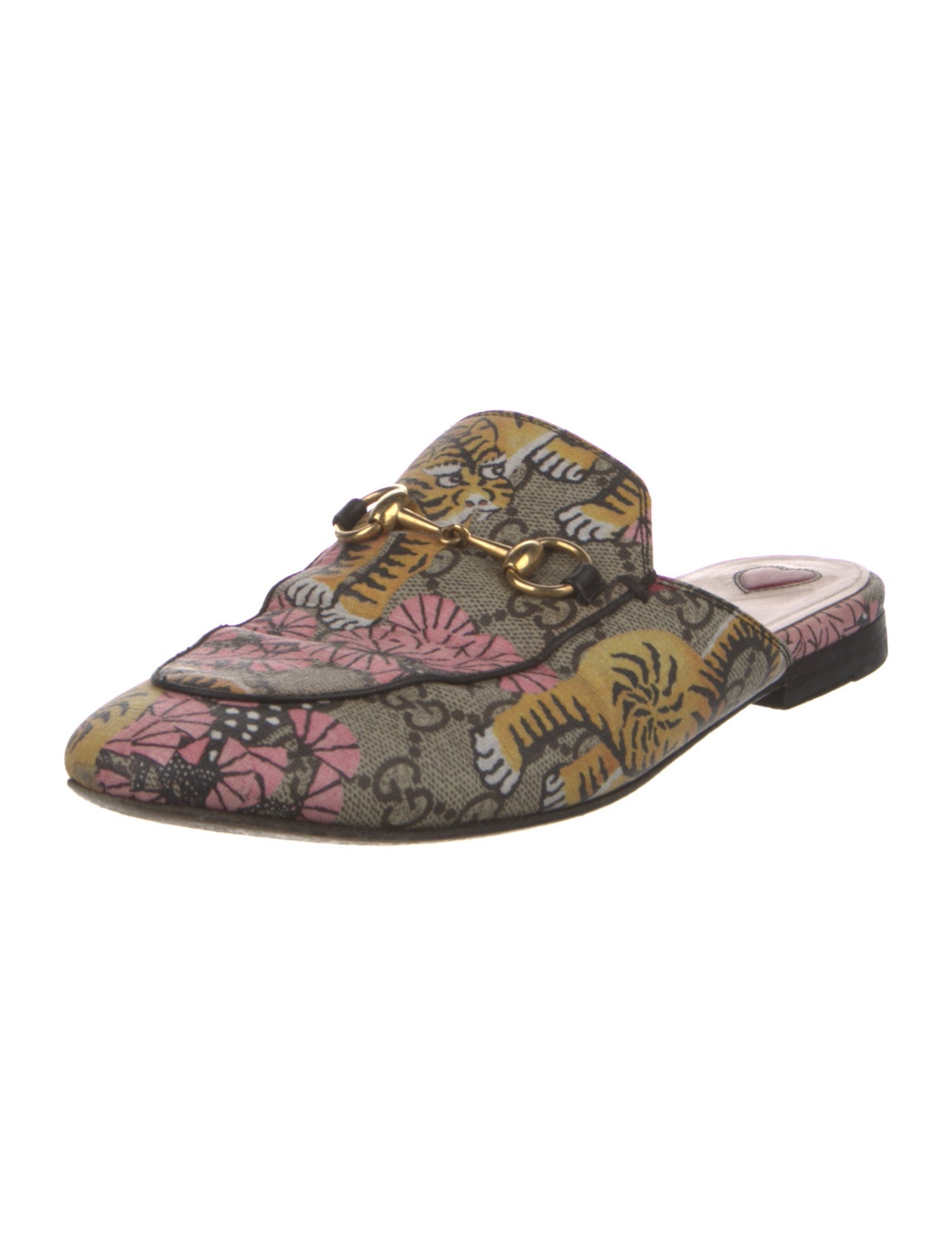 Gucci 1955 Horsebit Accent Mules