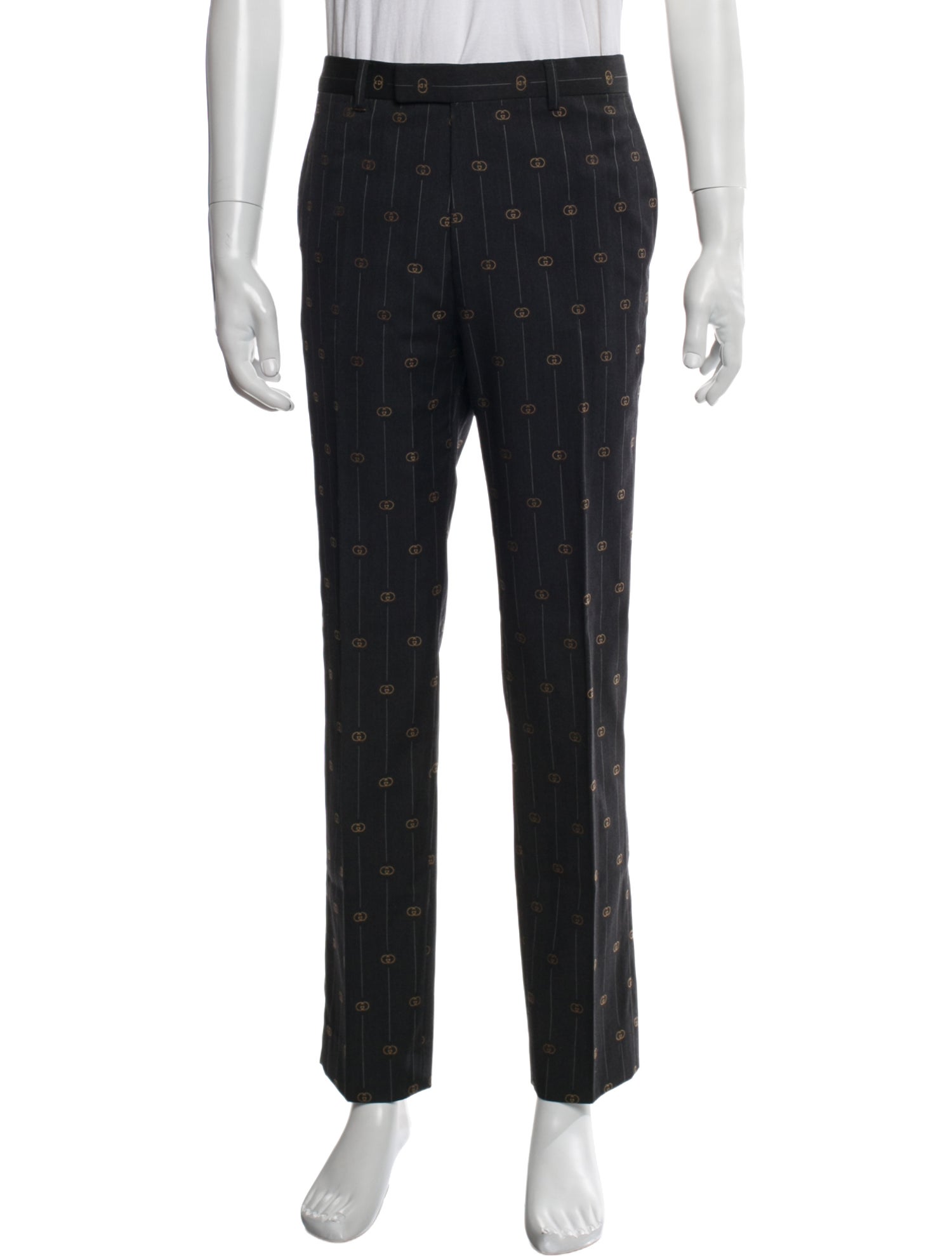 Gucci Tiger Head Accent Pants