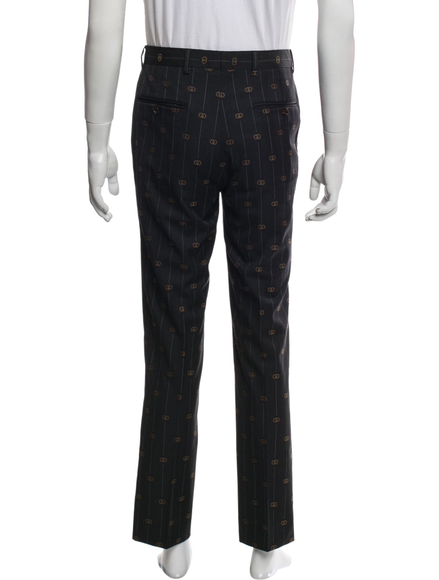 Gucci Tiger Head Accent Pants