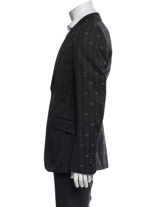 Gucci Wool Printed Blazer