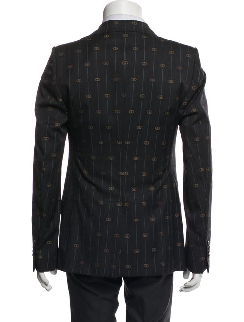 Gucci Wool Printed Blazer