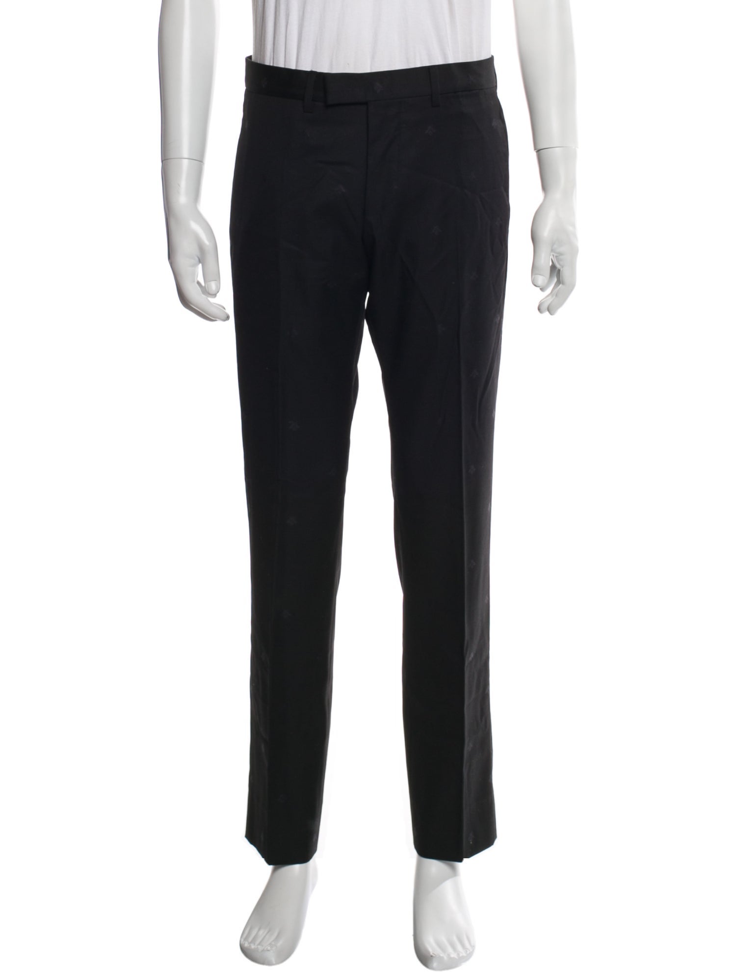 Gucci Web Accent Dress Pants