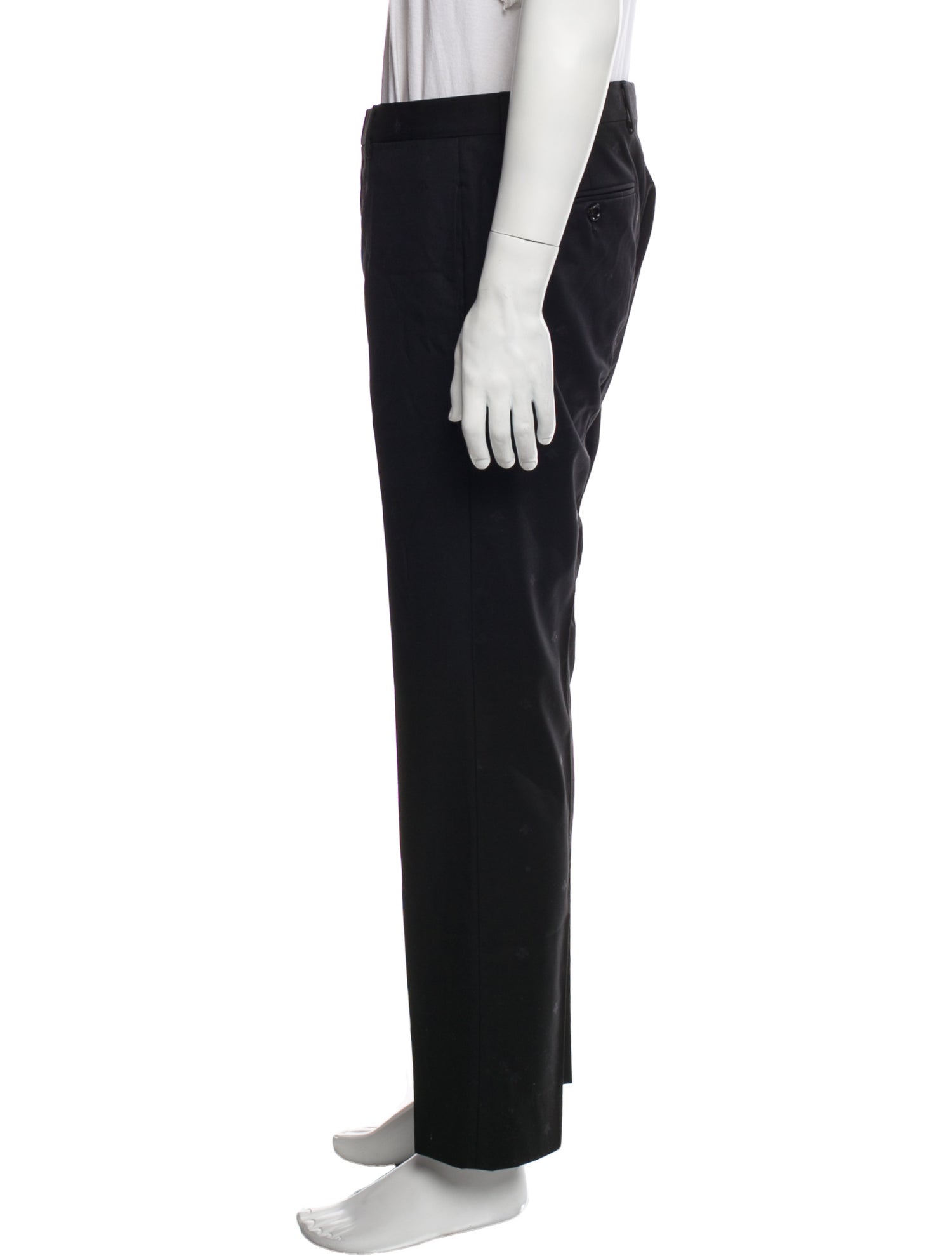 Gucci Web Accent Dress Pants