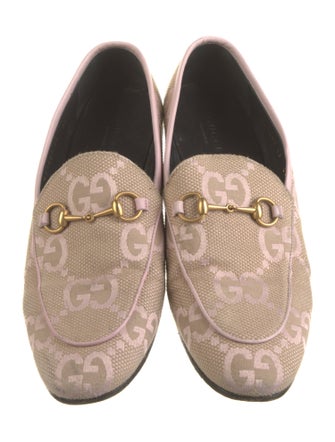 Gucci GG Canvas Canvas Loafers