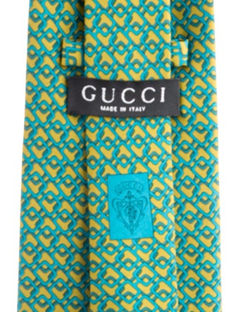 Gucci Patterned Tie
