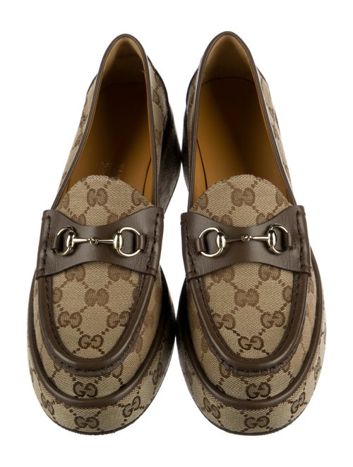 Gucci GG Canvas Canvas Loafers