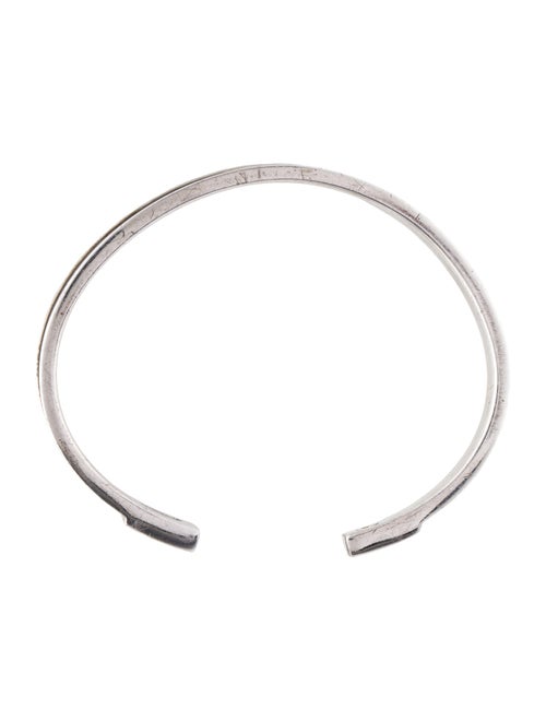 Gucci Leather Open Cuff Bracelet