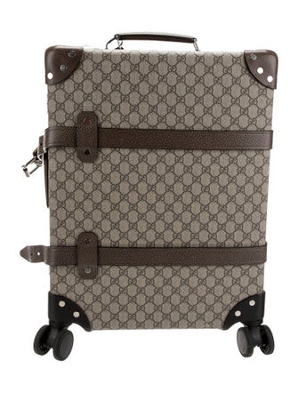 Gucci x Globe Trotter GG Supreme Medium Suitcase