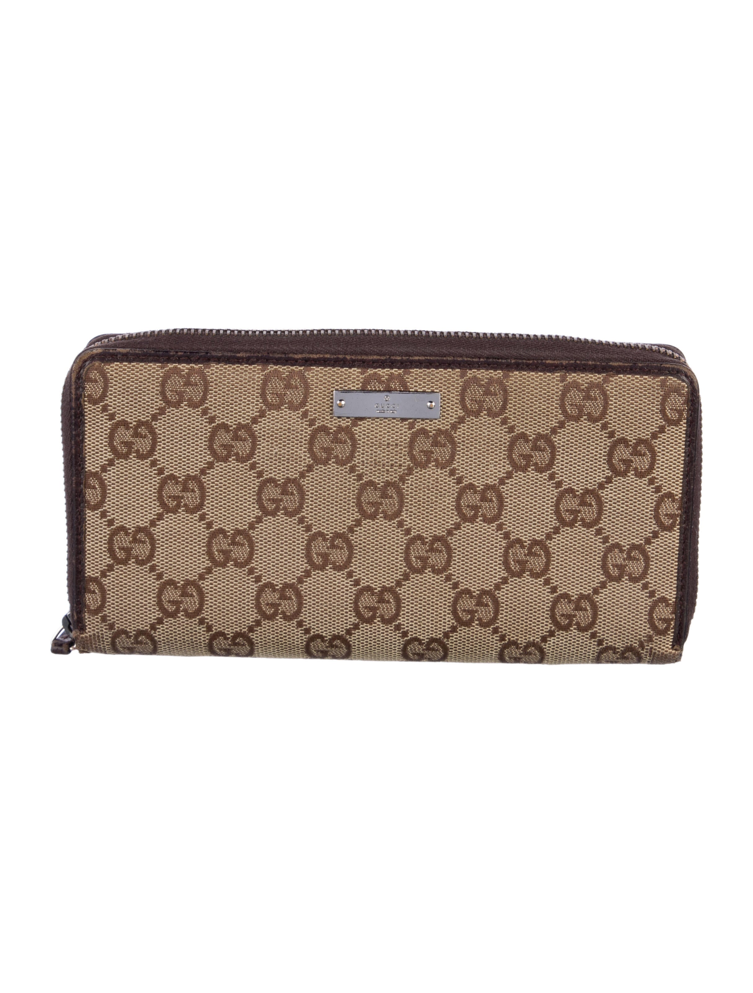 Gucci GG Canvas Canvas Continental Wallet