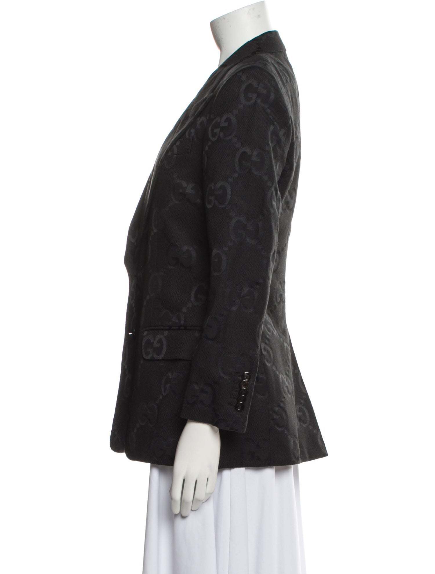 Gucci Floral Print Blazer