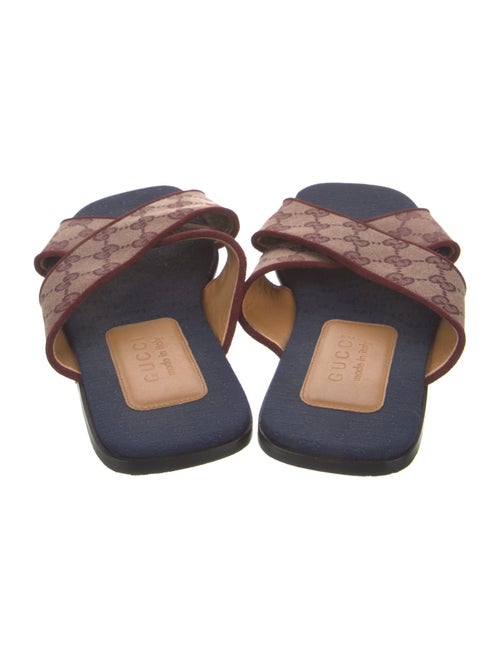 Gucci GG Canvas Canvas Slides
