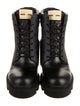 Gucci Apollo Quilted Pattern Combat Boots