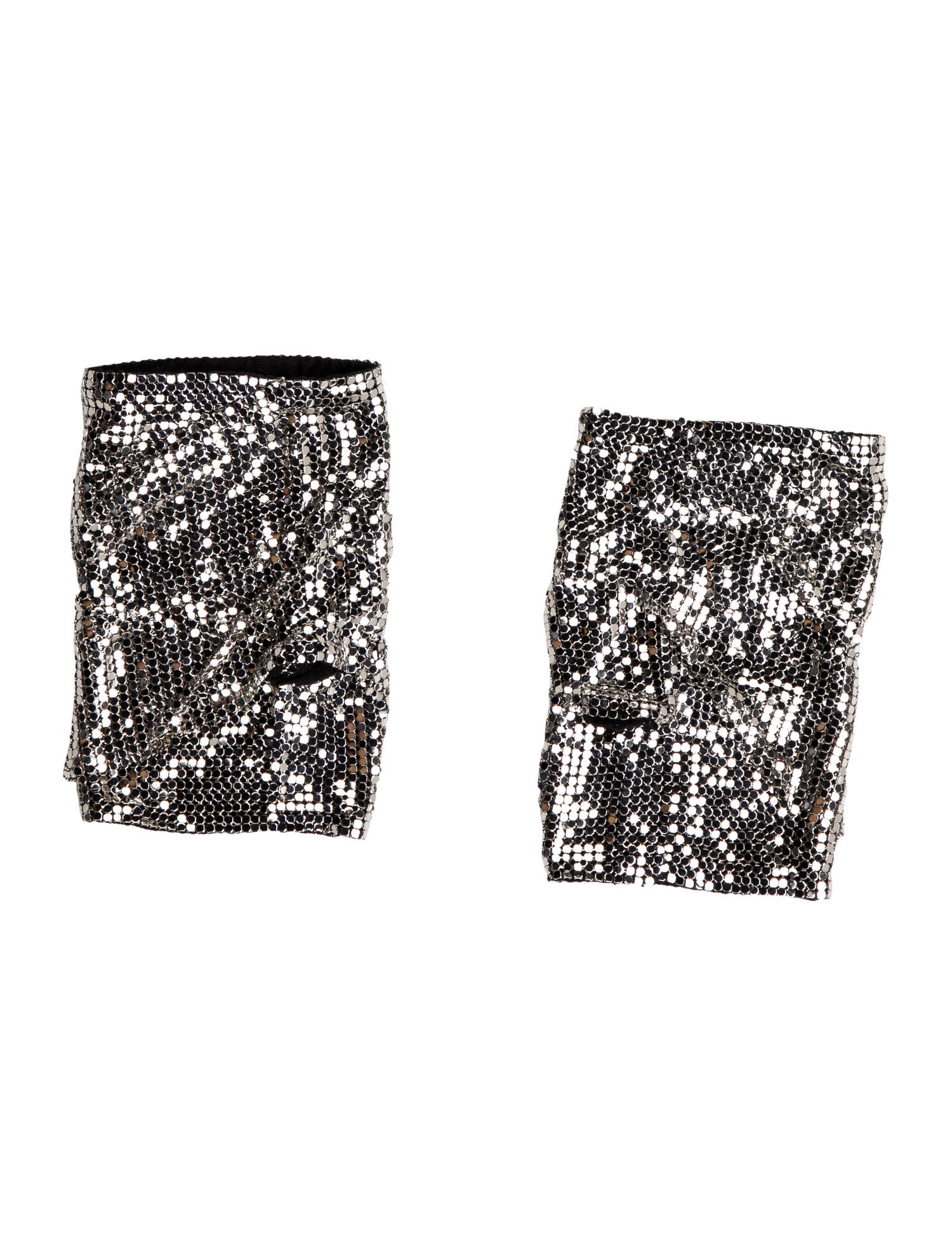 Gucci Double G Mesh Fingerless Gloves