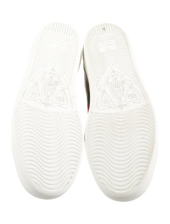 Gucci x Doraemon Web Accent Printed Sneakers