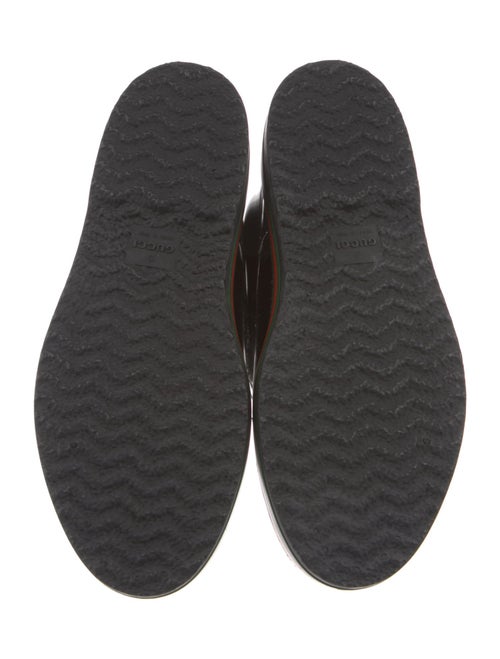 Gucci Web Accent Rubber Rain Boots