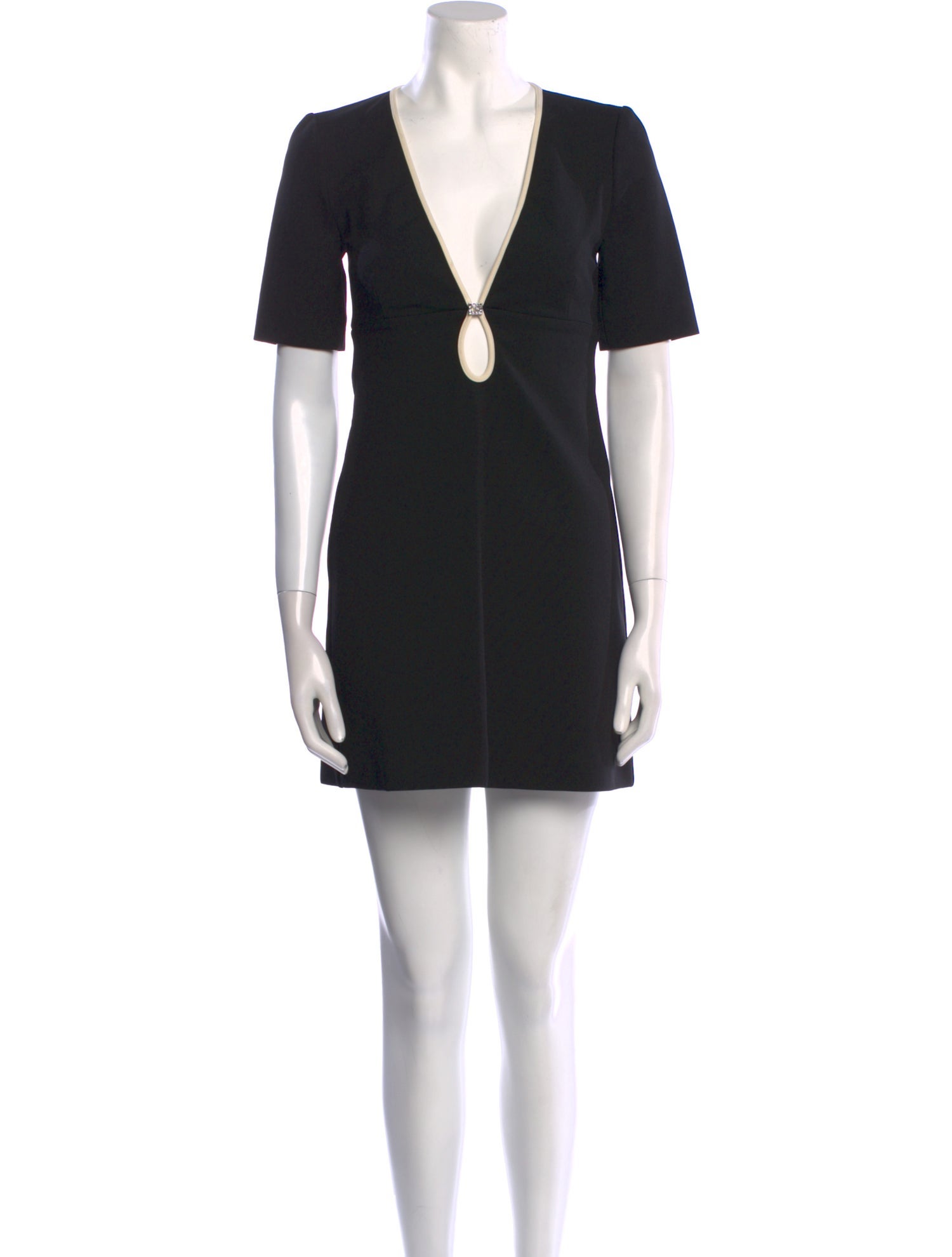 Gucci V-Neck Mini Dress