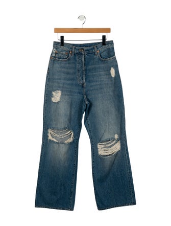 Gucci 2022 Wide Leg Jeans