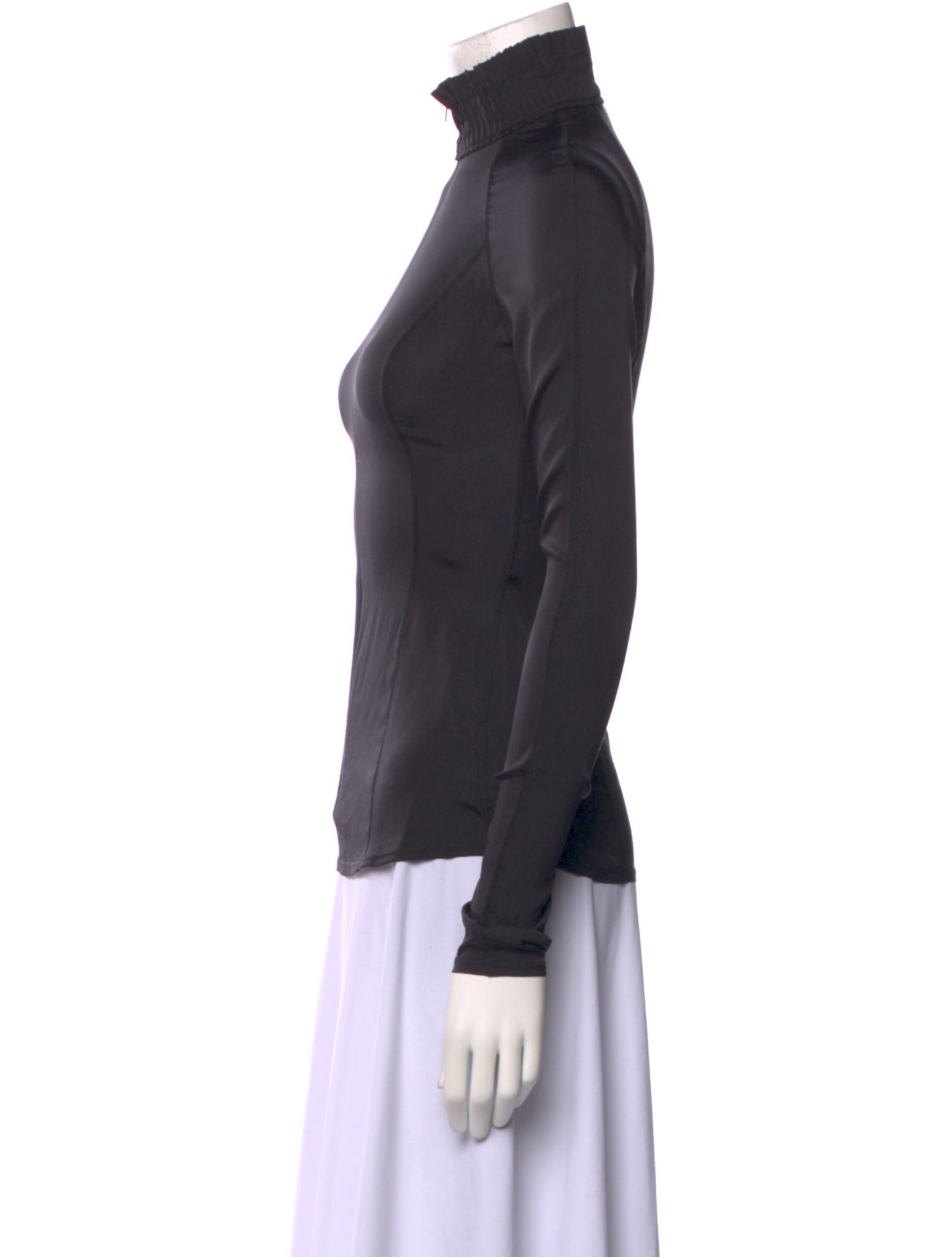 Gucci Silk Turtleneck Top