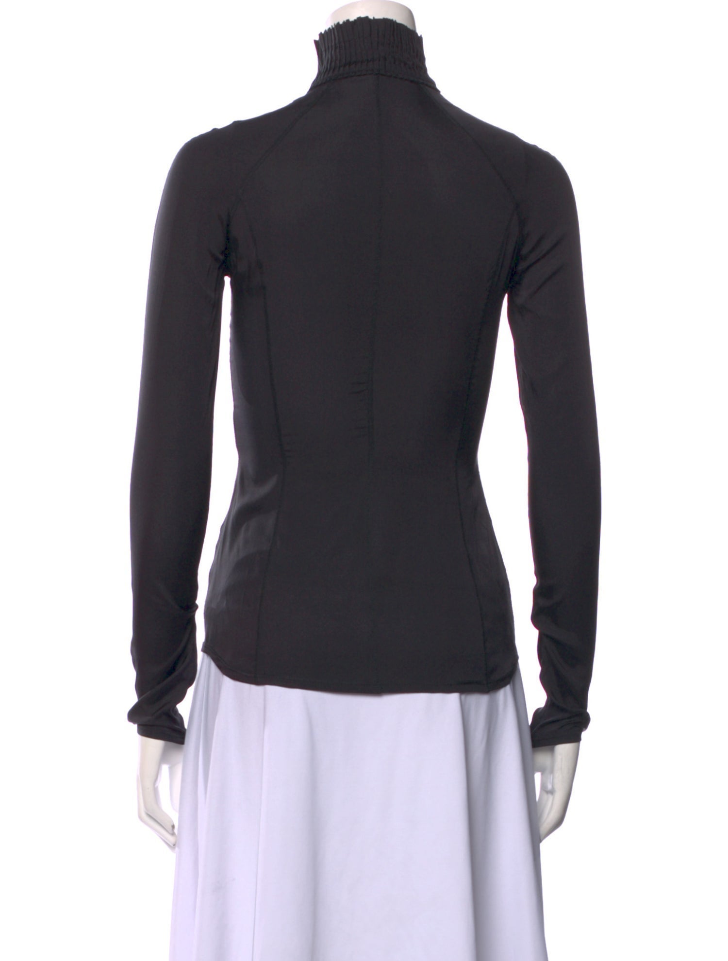 Gucci Silk Turtleneck Top