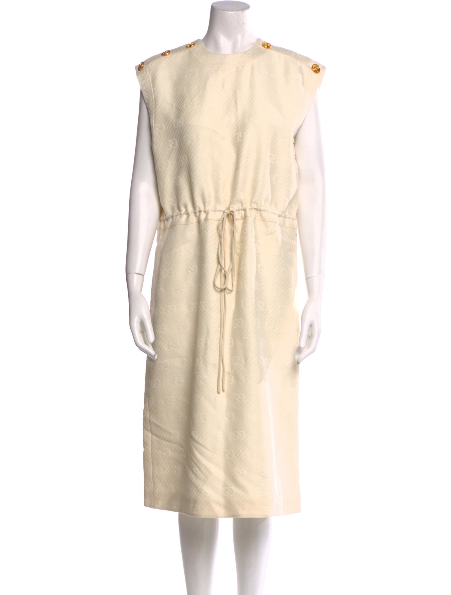 Gucci Wool Midi Length Dress