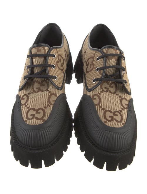Gucci Jumbo GG Canvas Oxfords