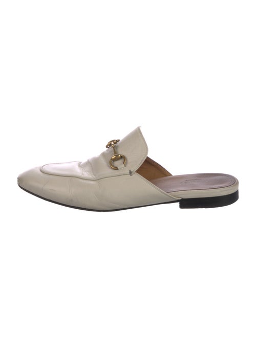Gucci Horsebit Accent Leather Mules