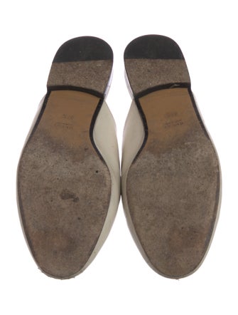 Gucci Horsebit Accent Leather Mules