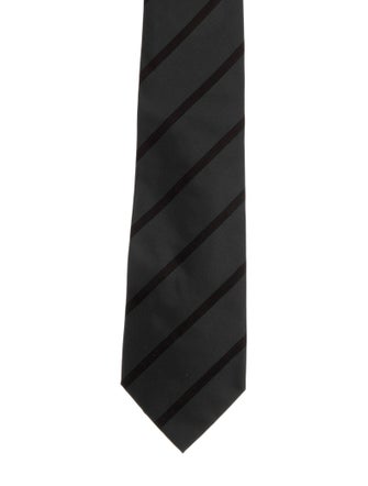 Gucci Pattern Print Silk Tie
