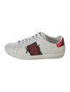 Gucci Web Accent Leather Sneakers