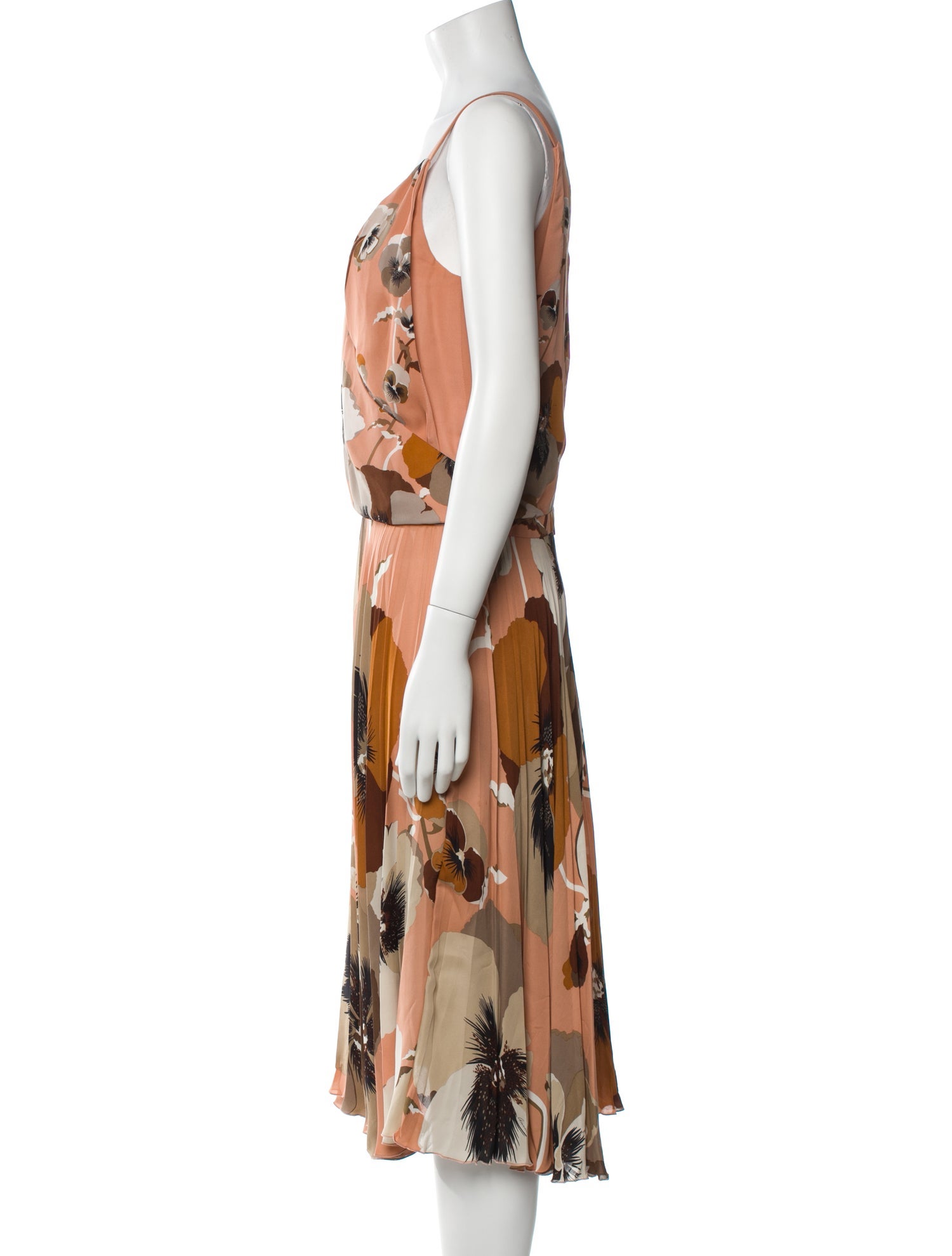 Gucci Silk Midi Length Dress