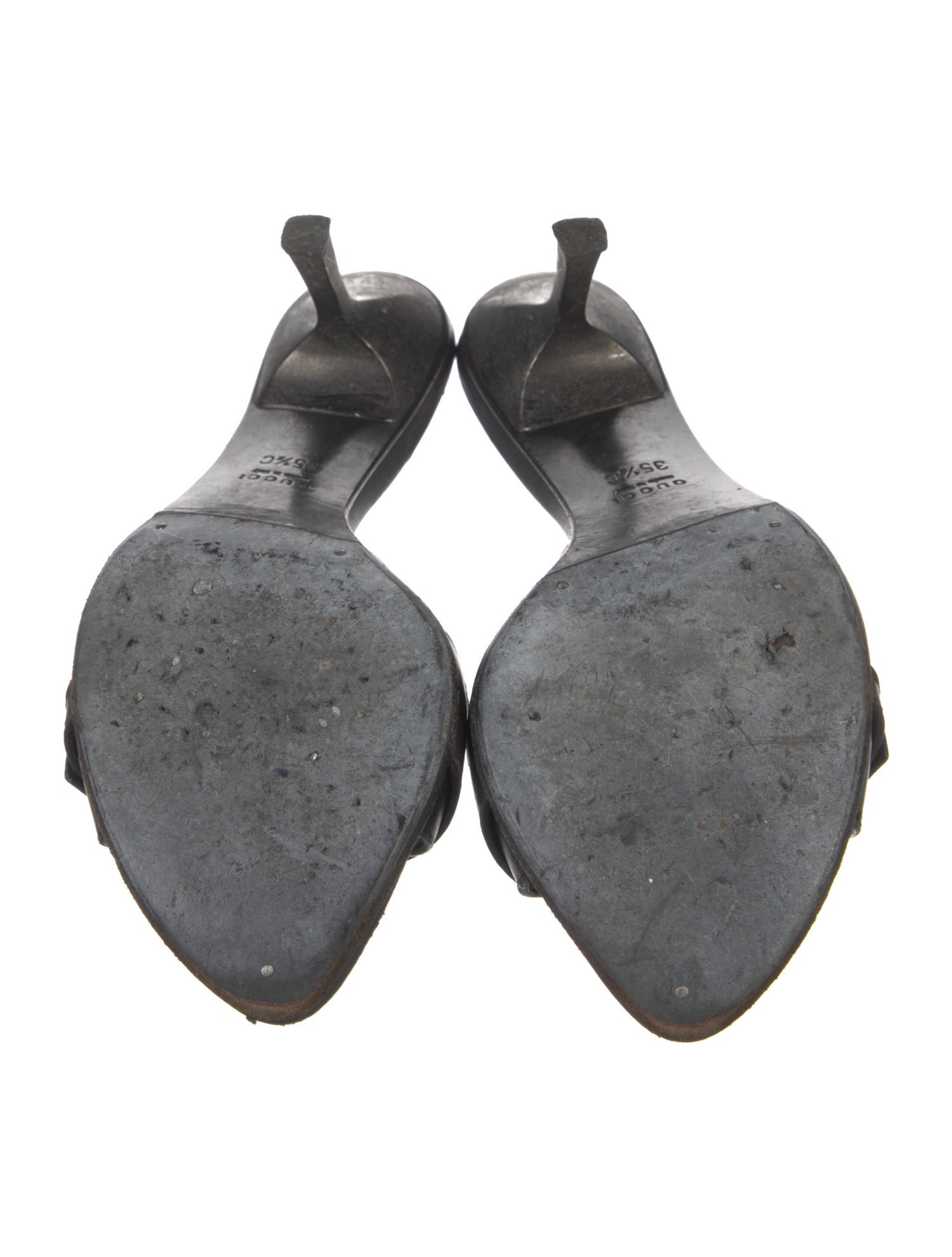 Gucci Leather Slides