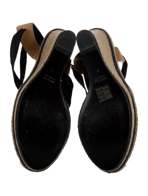 Gucci Suede Colorblock Pattern Slingback Pumps