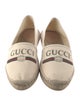 Gucci Web Accent Canvas Espadrilles