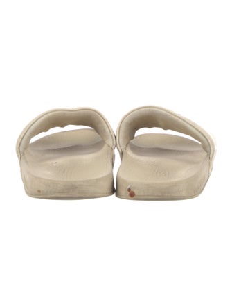 Gucci Leather Printed Slides