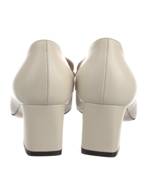 Gucci Interlocking G Logo Leather Pumps