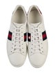 Gucci Leather Colorblock Pattern Sneakers