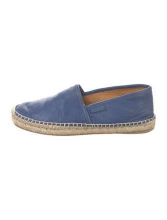 Gucci Microguccissima Pattern Leather Espadrilles